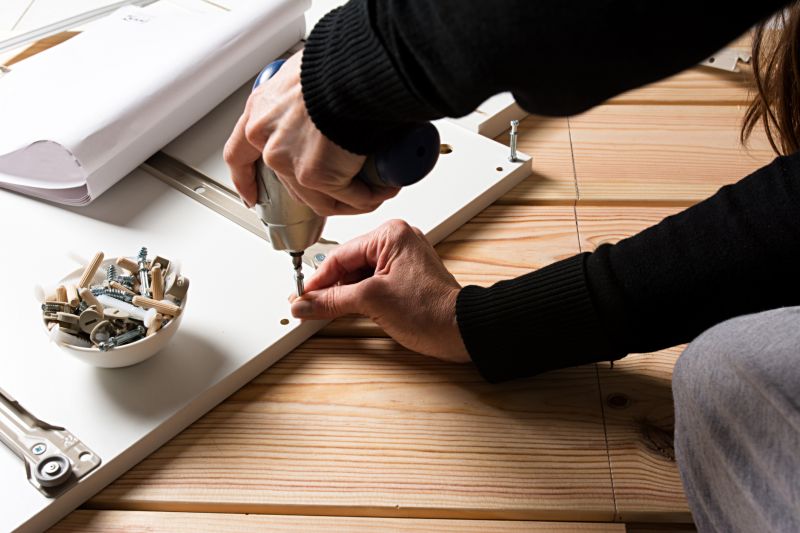 Broken Cabinet Repair detail