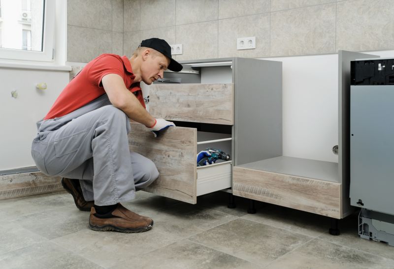 Kitchen Cabinets Installation detail